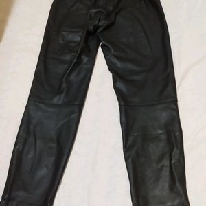 H&M Leather Skinny Pants Size Xs