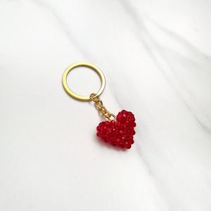 Heart Charm Keychains