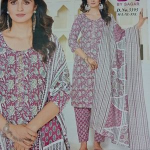 PRINTED COTTON KURTI 3 PRICES SET