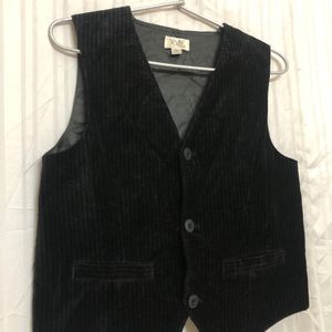 Place Black Cotton Vest