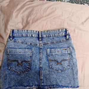 Y2k Denim Mini Skirt