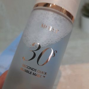 Moist Korean 30 Sec Quick Bubble Mask