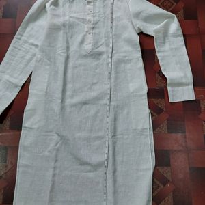 Price Drop For Today Men's Kurta Off White Linen