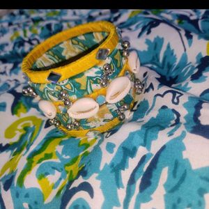 Yellow N Blue Bangles 💛💙