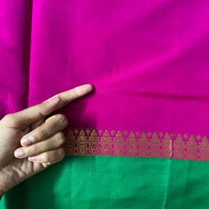 Beautiful Magenta Color Saree