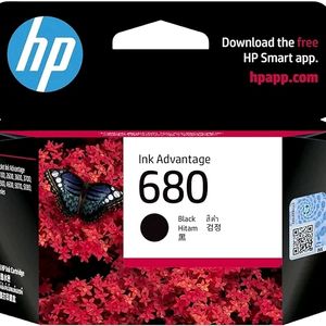 HP 680 Black Cartridge For Printer