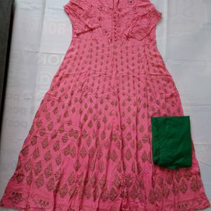 Anarkali Kurti Legins Set