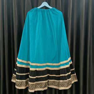 Sea Green Ethnic Skirt