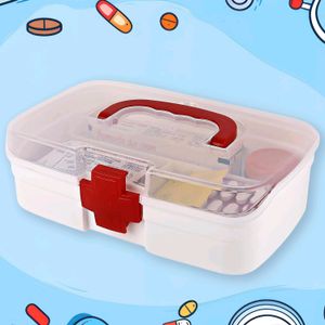 3Compartment Medical Box, 1 Piece, Indoor Outdoor