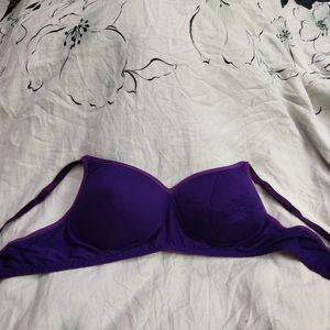 Purple Padded Bra