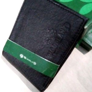 Black Woodland Men Wallet