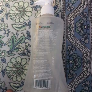 empty bottles of himalaya face wash and shampoo