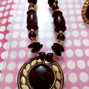 Combo Set Black Neckless