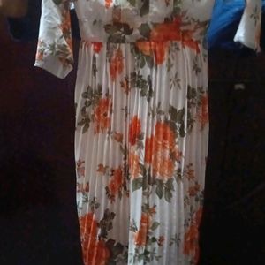 Floral Long Frock