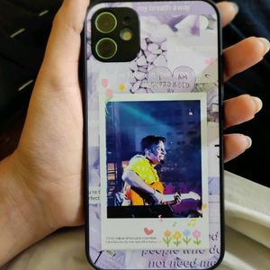 Iphone 11 Glass Case Anuv Jain Singer Photo