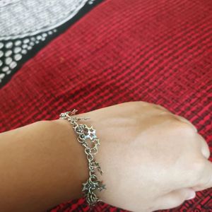 Star Chain Bracelet With Jerkin Ring