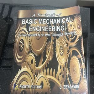 Basic Mechanical Engineering by J.Benjamin