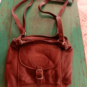 NEW PURE LEATHER HANDBAG