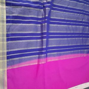 Mysore Silk Saree Pink