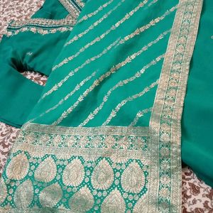 Kurta Set With Banarasi Soft Dupatta