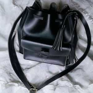 Leather Bucket Bag