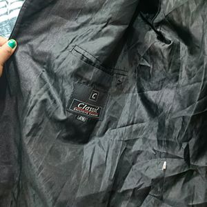 Black Coat For Party Wear [ Size 36]