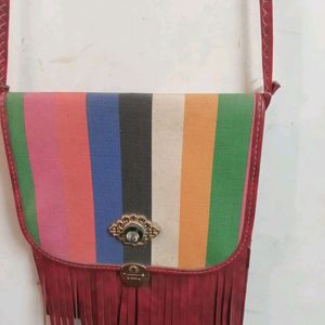 Multicolor Sling Bag