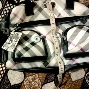 Black White Handbag