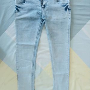 3 Button Blue Jeans