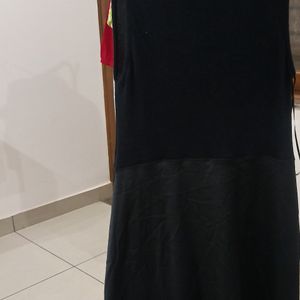 Original Zara Dress In Black Colour Halter Neck