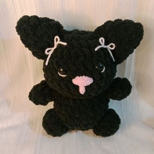 Black Kitten Plushie