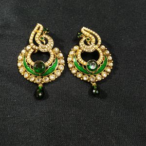 Peacock Earrings