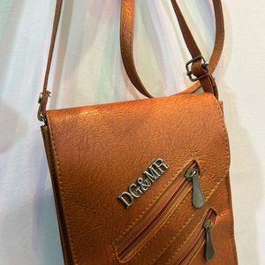 Orange slim bag