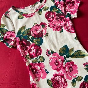 Shein Floral Printed Dress