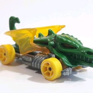 Collectible Hot Wheels Dragon Blaster Green Car