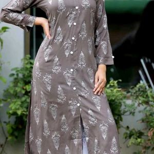 Mauve Colour Kurti