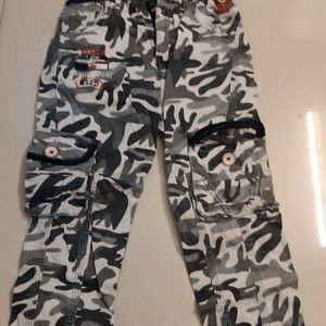 Boys Full Cargo Pant