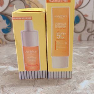 Dot&key Vitamin C Super Bright Sunscreen & Serum