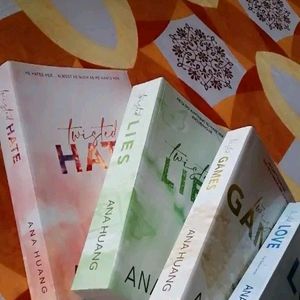 Twisted series,  Love + Hate + Game + Lies  by Ana