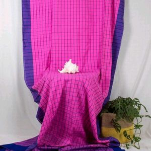 New Without Tag- Handloom Cotton Saree