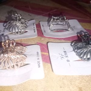 Small Trendy Metal Claw Clips