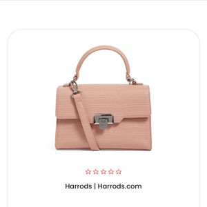 Original Harrods, Mini Brent Croc Embossed Bag