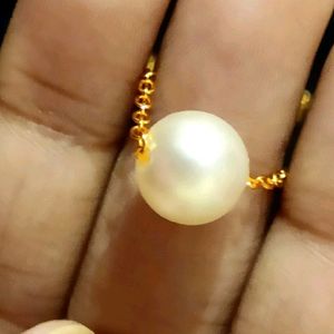 Pearl Gold Plated Alloy Chain