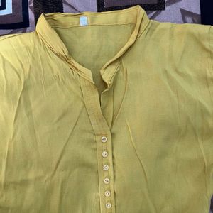 YELLOW KURTA