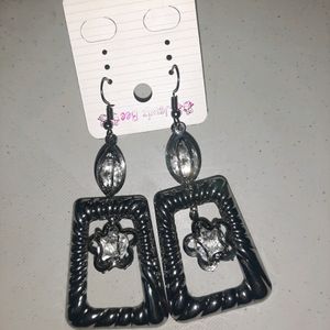 Silver Colour Earrings