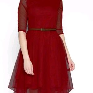 Maroon Party Wear