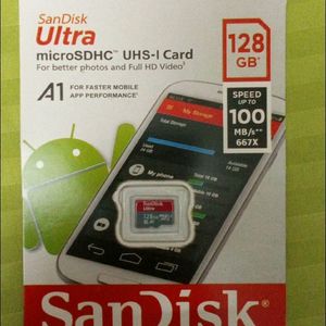 SanDisk Ultra 128gb Memory Card Pack Of 4 Original