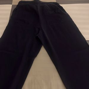 Marks & Spencer Linen Blend Wide Leg Trousers