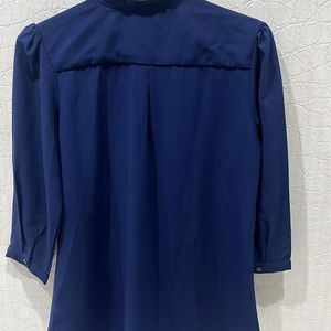 Navy Blue Formal/Casula Top