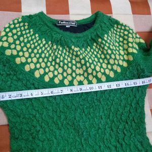 long woolen top